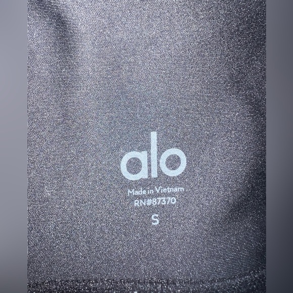 Alo moto leggings cropped mid rise/high rise small - Picture 7 of 8